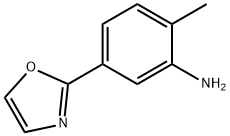 2-methyl-5-(1,3-oxazol-2-yl)aniline Struktur