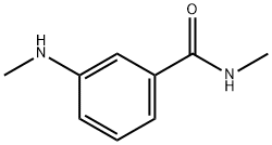 N-methyl-3-(methylamino)benzamide Struktur