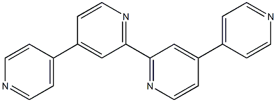 4,4'-Bis(4-pyridyl)-2,2'-bipyridine Struktur