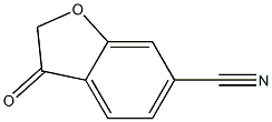 3-oxo-2,3-dihydro-1-benzofuran-6-carbonitrile Struktur