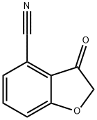 3-oxo-2,3-dihydro-1-benzofuran-4-carbonitrile Struktur