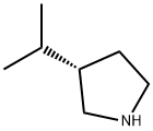 (S)-3-isopropylpyrrolidine Struktur