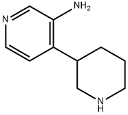 3-Amino-4-(piperidin-3-yl)pyridine Struktur