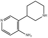 4-Amino-3-(piperidin-3-yl)pyridine Struktur