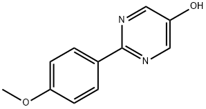 5-Hydroxy-2-(4-methoxyphenyl)pyrimidine Struktur