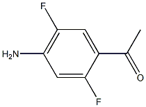 1-(4-Amino-2,5-difluoro-phenyl)-ethanone Struktur