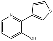 3-Hydroxy-2-(3-thienyl)pyridine Struktur