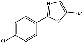 5-Bromo-2-(4-chlorophenyl)thiazole Structure