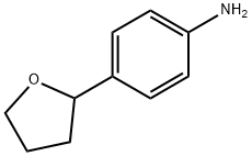 4-(tetrahydrofuran-2-yl)aniline Struktur