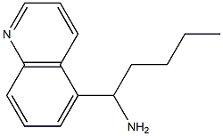 1-(5-QUINOLYL)PENTYLAMINE Struktur