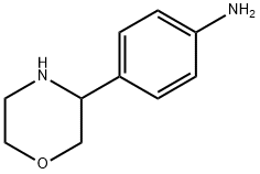 4-(morpholin-3-yl)aniline Struktur