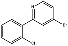 4-Bromo-2-(2-chlorophenyl)pyridine Struktur