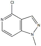 4-chloro-1-methyl-1H-pyrazolo[4,3-c]pyridine Struktur