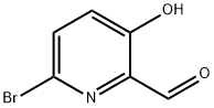 6-Bromo-3-hydroxy-pyridine-2-carbaldehyde Struktur