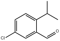 5-chloro-2-isopropylbenzaldehyde Struktur