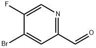 4-Bromo-5-fluoropicolinaldehyde Struktur