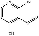 3-Pyridinecarboxaldehyde, 2-bromo-4-hydroxy- Struktur