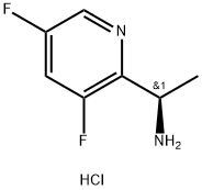 (S)-1-(3,5-difluoropyridin-2-yl)ethan-1-amine Struktur