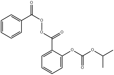 2-(Isopropoxycarbonyloxy)-benzoylperoxide Struktur