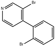 3-Bromo-4-(2-bromophenyl)pyridine Struktur