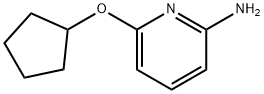 2-AMINO-6-(CYCLOPENTOXY)PYRIDINE Struktur