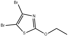 4,5-Dibromo-2-(ethoxy)thiazole Struktur