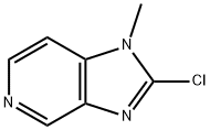 2-CHLORO-1-METHYL-1H-IMIDAZO[4,5-C]PYRIDINE Struktur