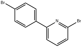 2-BROMO-6-(4-BROMOPHENYL)PYRIDINE Struktur