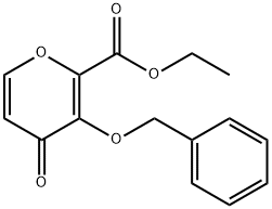 ethyl 3-(benzyloxy)-4-oxo-4H-pyran-2-carboxylate Structure