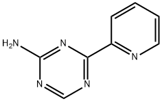 4-(2-Pyridyl)-1,3,5-triazin-2-amine Struktur