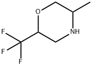 5-methyl-2-(trifluoromethyl)morpholine Struktur