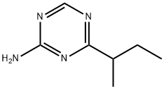 4-(sec-Butyl)-1,3,5-triazin-2-amine Struktur