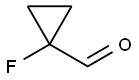 1-fluorocyclopropane-1-carbaldehyde Struktur