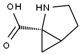 (1R)-2-azabicyclo[3.1.0]hexane-1-carboxylic acid Struktur