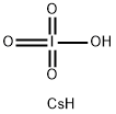 Periodic acid cesium salt Struktur