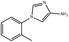 4-Amino-1-(2-tolyl)imidazole Struktur