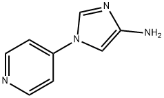 4-Amino-1-(4-pyridyl)imidazole Struktur