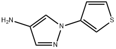 4-Amino-1-(3-thienyl)pyrazole Struktur