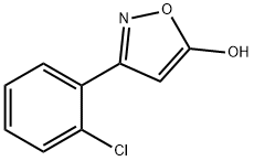 3-(2-chlorophenyl)-1,2-oxazol-5-ol Struktur