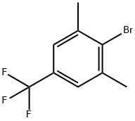 2-BROMO-1,3-DIMETHYL-5-(TRIFLUOROMETHYL)BENZENE Struktur