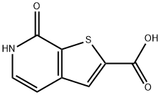 7-oxo-6H,7H-thieno[2,3-c]pyridine-2-carboxylic acid Struktur