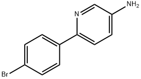 6-(4-BROMOPHENYL)PYRIDIN-3-AMINE Struktur