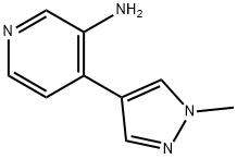 4-(1-methyl-1H-pyrazol-4-yl)pyridin-3-amine Struktur