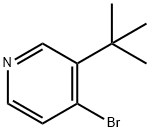 4-Bromo-3-(tert-butyl)pyridine Struktur