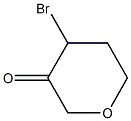 4-bromodihydro-2H-pyran-3(4H)-one Struktur