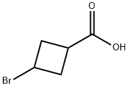 Cyclobutanecarboxylic acid, 3-bromo- Struktur