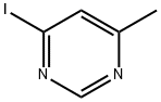 4-iodo-6-methyl-pyrimidine Struktur