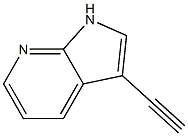 3-ethynyl-1H-pyrrolo[2,3-b]pyridine Struktur