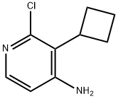 2-Chloro-4-amino-3-(cyclobutyl)pyridine Struktur