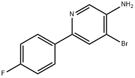 4-Bromo-3-amino-6-(4-fluorophenyl)pyridine Struktur